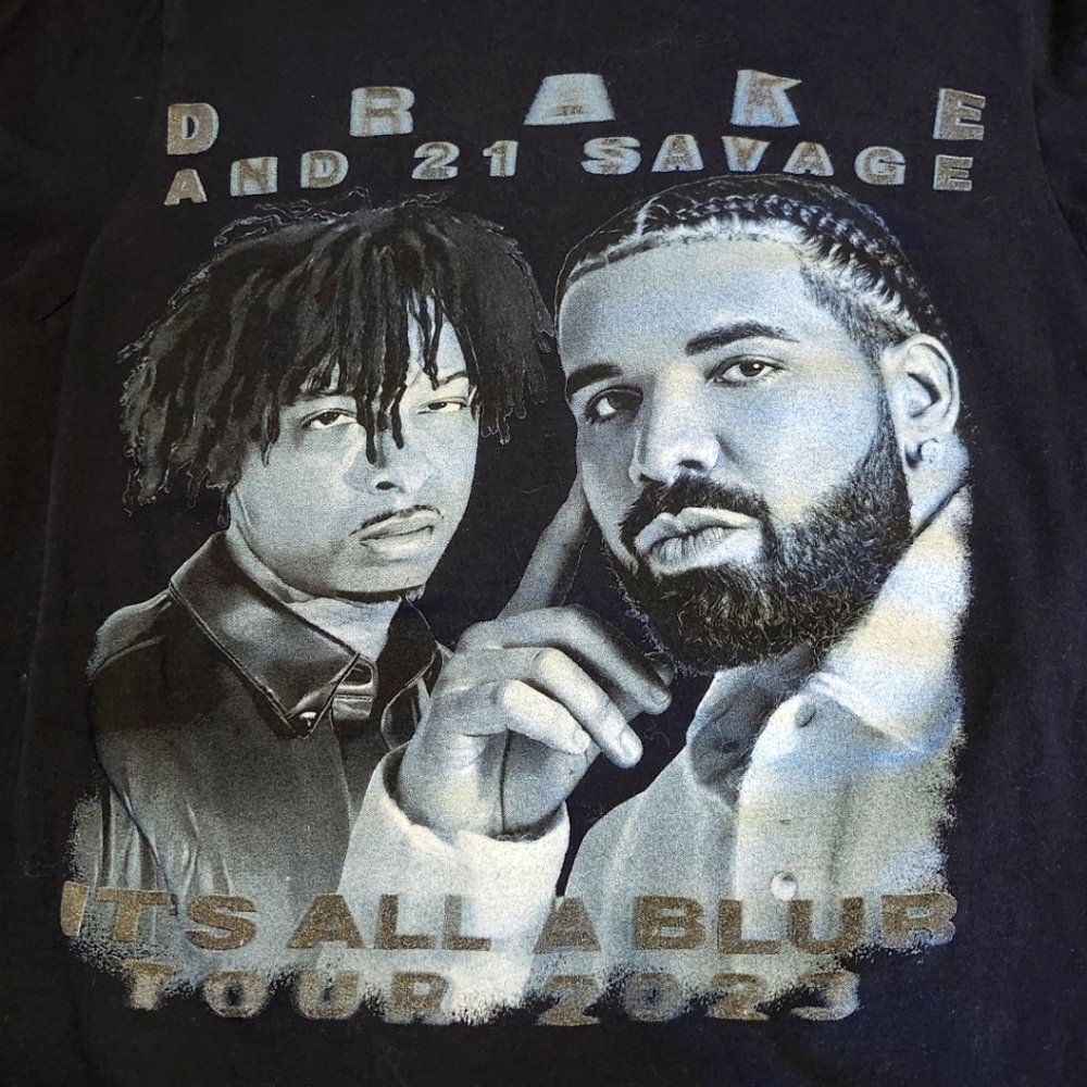 Drake and 21 Savage, It"s All A Blur Tour. Women"s .